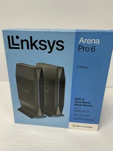 Linksys E8452 Arena AX3200 Whole Home Wi-Fi 6 (2-Pack Mesh System) - Afbeelding 1 van 11