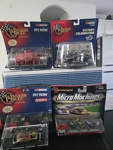 Lot Of 4 NASCAR Dale Earnhardt #3 Pit Row Series Winners Circle 1/64 MICRO MACH - Picture 1 of 15