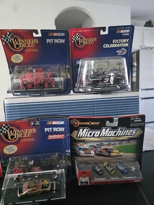 Lot Of 4 NASCAR Dale Earnhardt #3 Pit Row Series Winners Circle 1/64 MICRO MACH - Image 1 of 4