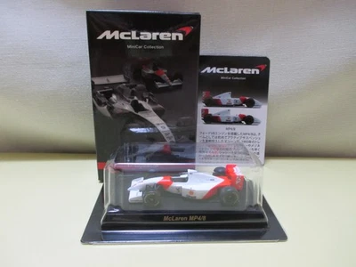 Colección Minicar Kyosho 1/64 Mclaren MP4/8 Nº7 M. Andretti M. Hakkinen Usado Foto 1 de 2