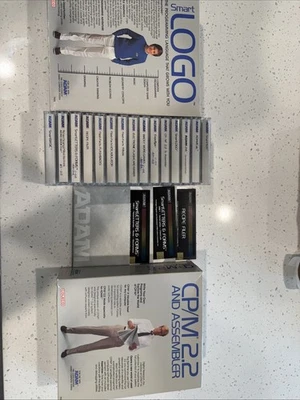 Coleco Adam Software Lot 15 - Flashcard Maker, Recipe Filer, SmartBASIC, + More - Image 1 of 3