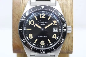 Glashütte Original SeaQ 39.5mm Black Date Dial Men's Watch 1-39-11-06-80-70 - Picture 1 of 20