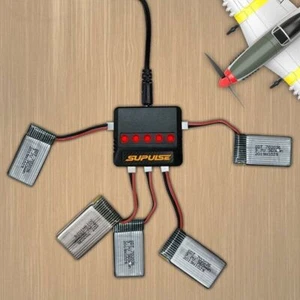 Cargador de batería de litio para avión de radiocontrol F22 Su27 P40 Zero P51 BF109 3,7 V - Imagen 1 de 9