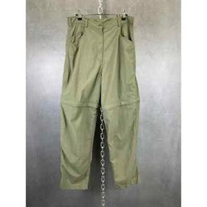 Vintage Olive NORTH FACE Pants Hiking Zip Off Shorts 32x30.5 - Picture 1 of 11