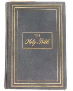 Book The Holy Bible Douay Confraternity New Catholic Version PJ Kennedy Son 1961 - Picture 1 of 4