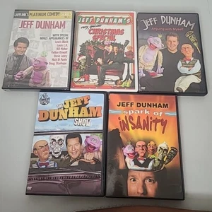 Jeff Dunham (5 DVD Lot) Used Like New. All Over The X Mas/Spark of Insanity + 3 - Picture 1 of 6