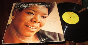 The Poetry Of Maya Angelou LP NM/EX- US GWP VINYL SOUL POETRY - Picture 1 of 4