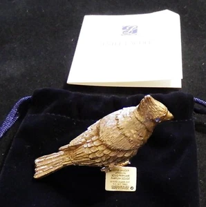 Estee Lauder Golden Bird Solid Perfume Compact 2010 NEW! - Picture 1 of 4