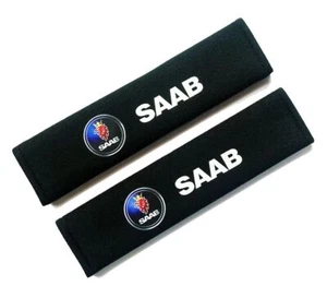 SAAB Racing Style Seat Belt Pads. Suitable for all models. - Picture 1 of 7