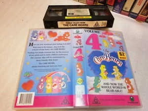 THE CARE BEARS Vol.4 - Vision Home Video Release on Vhs - CARTOON - Picture 1 of 1