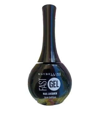 NEW Maybelline Fast Gel Nail Lacquer- #110 Slay It (Black) - Image 1 of 4