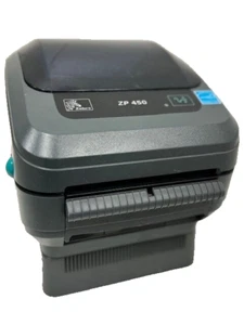 Zebra ZP 450 Barcode Thermal Printer With Power Cable ZP450-0101-0000 - Picture 1 of 3