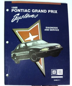 1988 Pontiac Grand Prix Systems Diagnosis and Service Training Manual - Picture 1 of 5