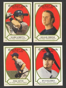 2005 Topps Cracker Jack w/ SPs - SAN DIEGO PADRES Team Set