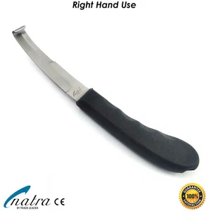HOOF Knife Plastic handle Horse Claws Knives Equine Veterinary - Picture 1 of 3