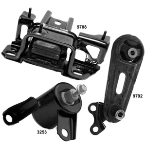 Enigne Motor & Automatic Transmission Mounts 3PCS Set for Mazda 2 16-11 L4-1.5L - Picture 1 of 5