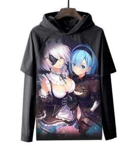 Re:Zero kara Hajimeru Isekai Seikatsu Kapuzen pulli Sweatshirt Hoodie Pullover - Picture 1 of 2