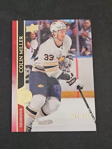 2020-21 UPPER DECK COLIN MILLER #24 #ed 11/100 UD EXCLUSIVES EXCLUSIVE - Picture 1 of 2