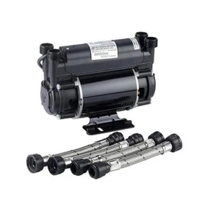 Bristan Twin Impeller Shower Booster Pump 2.0 Bar - Black - Picture 1 of 5