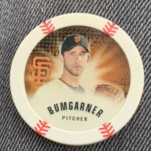 2013 Topps MLB Chipz SP White Border Madison Bumgarner Rookie - Picture 1 of 2