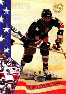 1995 Signature Rookies Miracle on Ice Numbered #22 Ken Morrow