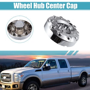 Front Wheel Center Tyre Hub Caps Cover 10 Lug Chrome for Ford F450 F350 11‑16 - Picture 1 of 7