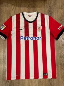 ATHLETIC BILBAO 2014-2015 NIKE HOME FOOTBALL JERSEY SOCCER SIZE L MEN 619638-658 - Picture 1 of 17