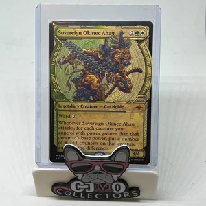 MTG - (Showcase) SOVEREIGN OKINEC AHAU - Lost Caverns of Ixalan (M) - Picture 1 of 2