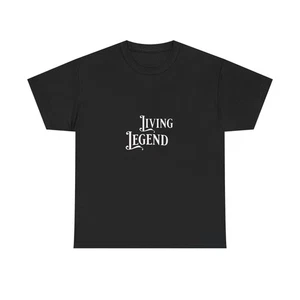 Living Legend Unisex schwere Baumwolle T-Shirt, lustige Grafik Shirt, Geschenk für [...] - Bild 1 von 25