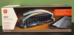 ARC System Desktop Punch- 8 Page Capacity, Adjustable Guides -NEW - Picture 1 of 4