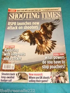 SHOOTING TIMES - BADGER CULL - SEPT 22 2010 - Picture 1 of 1