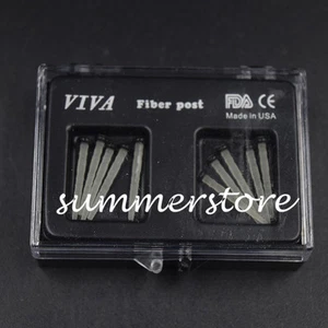 10 Pcs Dental Resin Fiber Post Screw Endo Files Drill Screw thread Glass 1.8mm - Picture 1 of 6