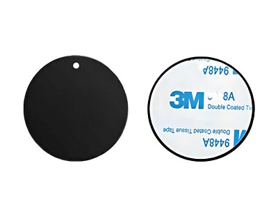 Metal Plate Sticker Sticky Replacement Disc For Phone Magnet Holder Mount Car - Image 1 of 4