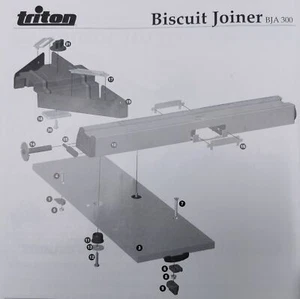 Estación de fresado de láminas Triton 330025 para fresado superior de 1/2 - 1/4 pulgadas V04895 - Imagen 1 de 3