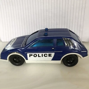 Joustra 1970 Police Car Vintage 7.5inch Friction Powered ( Not 100% Working ) - Picture 1 of 11