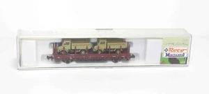 Roco Minitanks 935 Rungenwagen Kbs 442 Braun DB Epoche V | Gebraucht in OVP NOS - Picture 1 of 3