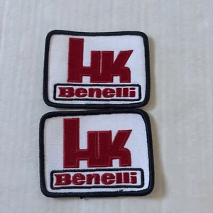 2     H & K / Benelli logo patches - Picture 1 of 2