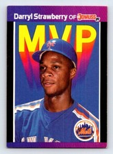 DARRYL STRAWBERRY 1989 DONRUSS MVP #BC-6
