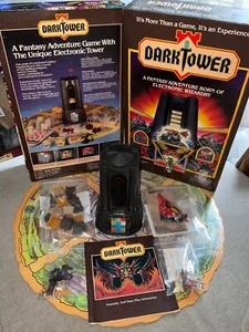 DARK TOWER Board Game HTF VTG 1981 Tower Works, Image Askew See Pics / Video - Picture 1 of 23