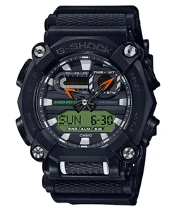 Casio G-Shock GA-900 SERIES Analog-Digital Black Resin Watch GA900E-1A3 - Picture 1 of 1