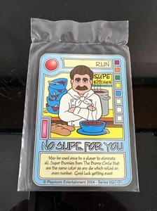 Killer Bunnies Promo Card #7 NO SUPE FOR YOU NEW SEALED Unplayed 2004 - Bild 1 von 2