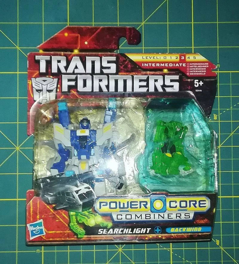 Transformers Powercore Combiners Searchlight + Backwind Takara Hasbro - Imagen 1 de 2