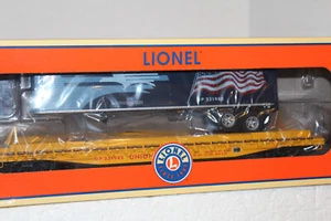 LIONEL #2326040 UNION PACIFIC MISSOURI PACIFIC HERITAGE TOFC FLATCAR - Picture 1 of 2