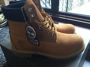 Timberland DIFF SIZES Premium Leather Men's Boots Size UK 8.5 - 9.5 Wheat Nubuck