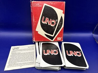 1979 Vintage UNO card game - complete with original box and instructions - Image 1 of 2