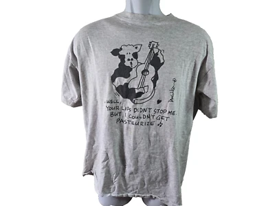 Camiseta Doug Wilson Talla Grande Gris Estampado Gráfico Manga Corta Foto 1 de 4