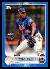 2022 Topps Pro Debut Blue Robert Dominguez /150 #PD-160 FCL Mets