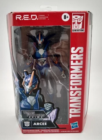 Transformers R.E.D. Robot Enhanced Design Transformers Prime Arcee Action Figure Cover