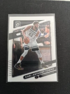 Karl Anthony Towns Minesota Timberwolves Carte Nba Panini Optic Donruss 2021... - Picture 1 of 4