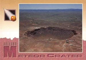 Postcard AZ: Meteor Crater, Arizona, Between Flagstaff @ Winslow, Unposted 4x6 - Picture 1 of 2